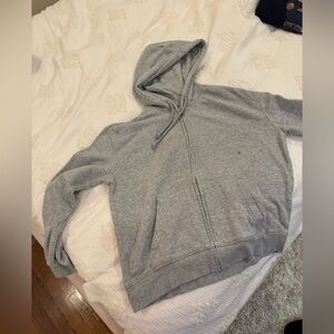 H & M divided gray zip up